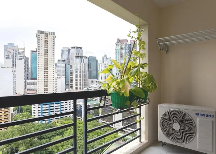 Relax & Wfh In Vibrant & Cozy Greenbelt With Pool Manila